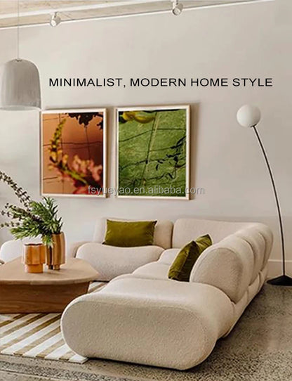 Vacuum compression sofa hot-selling style modular sofa living room sponge sofa