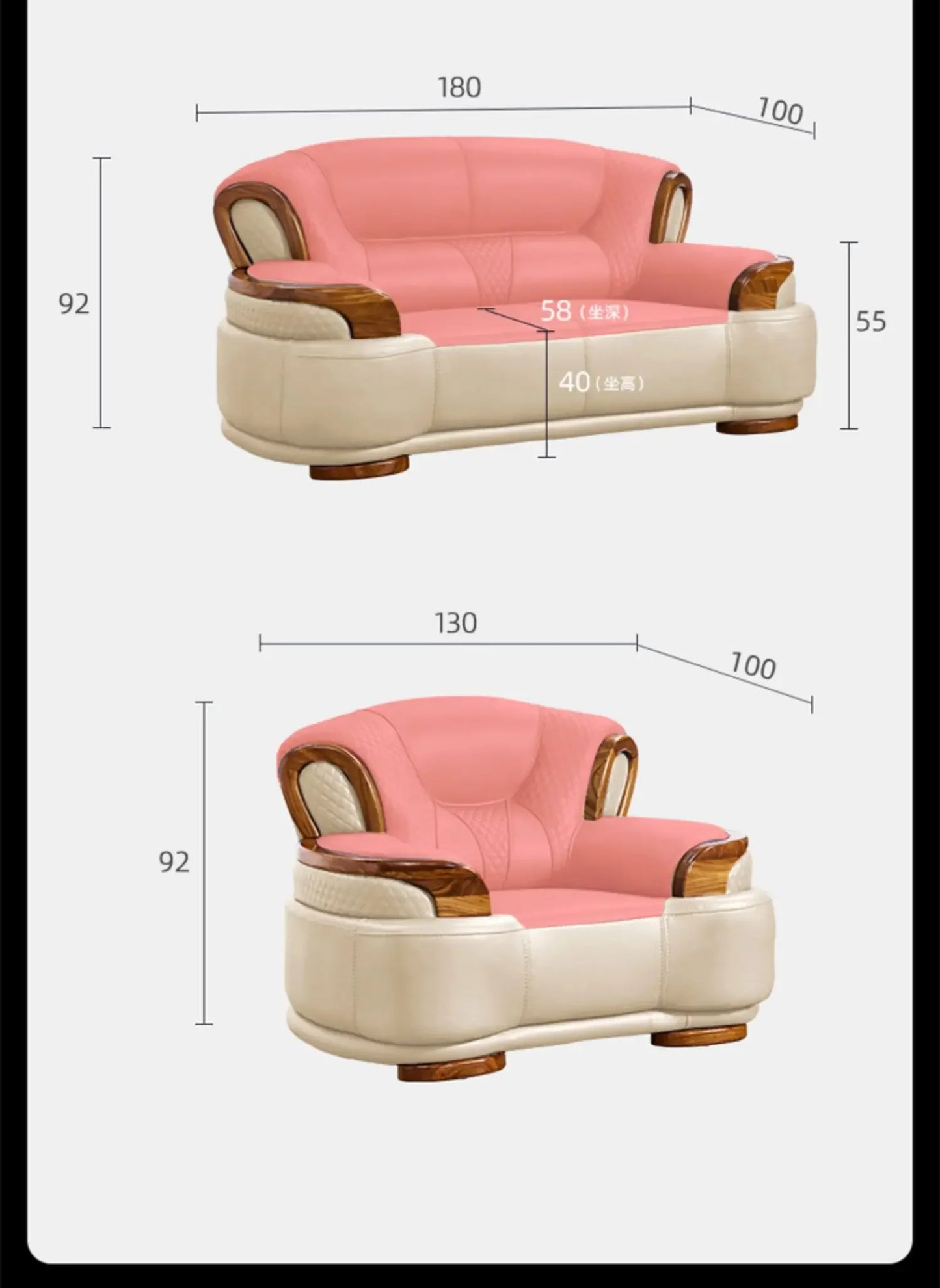 Head Layer Cowhide Living Room Sofas Luxury Single Modern Lazy Chaise Nordic Lounge Divani Da Soggiorno