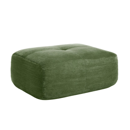 1piece Modern Lovely Sofa Without Armrests with Cushion, Living Room Furniture, Modular Corner Sofa, Premium Cordstock Fabric