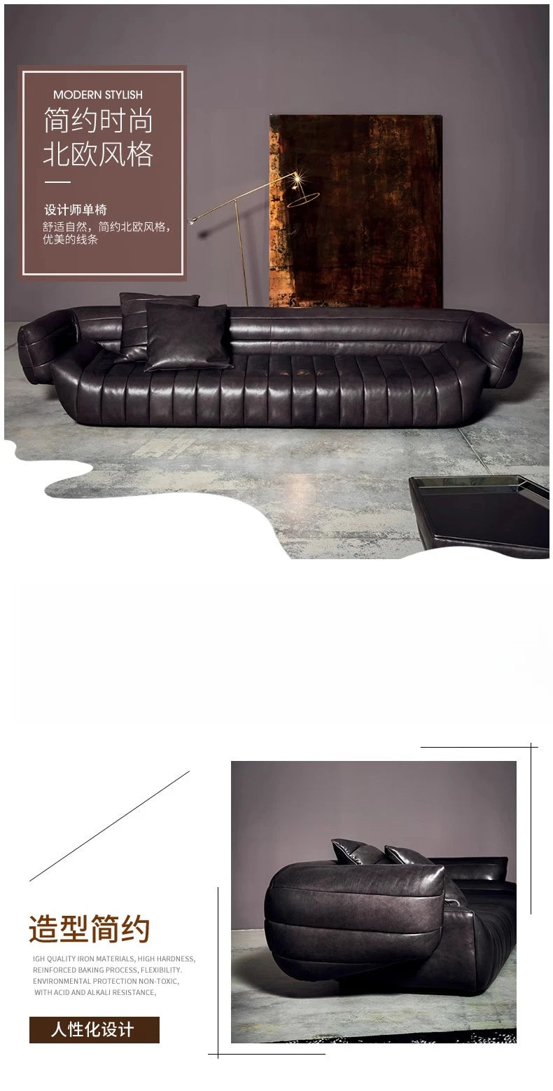Nordic light luxury living room home sofa, living room minimalist sofa