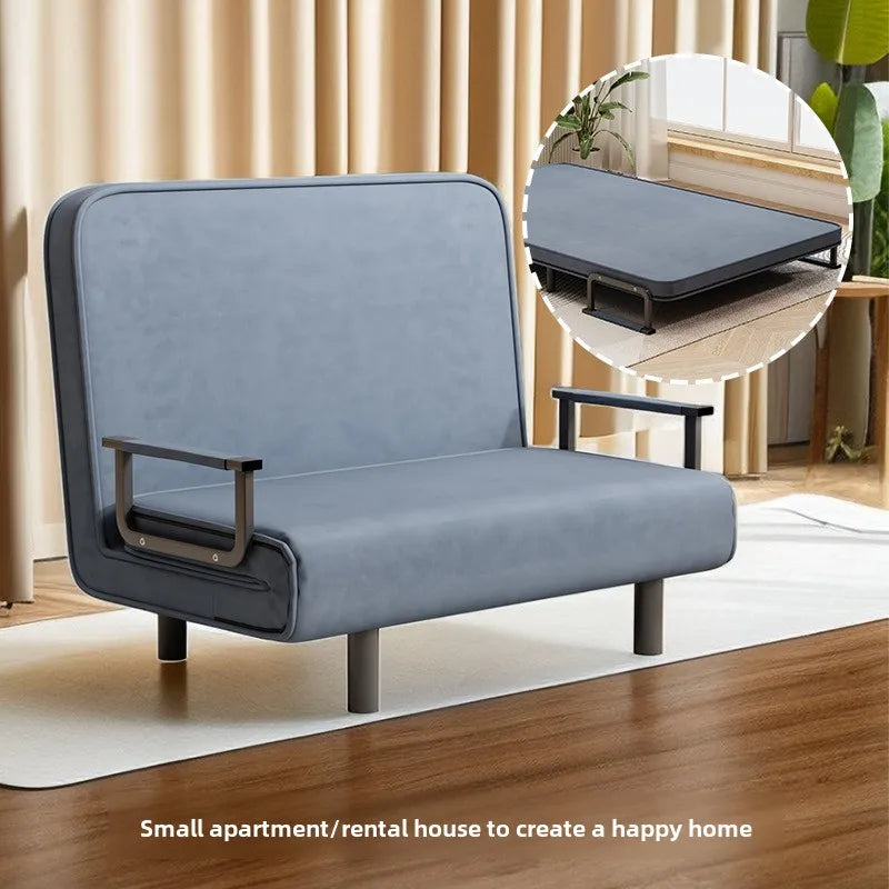 Small apartment sofa bed multifunctional lunch bed nap bed escort bed living room office sofa chair foldable bed