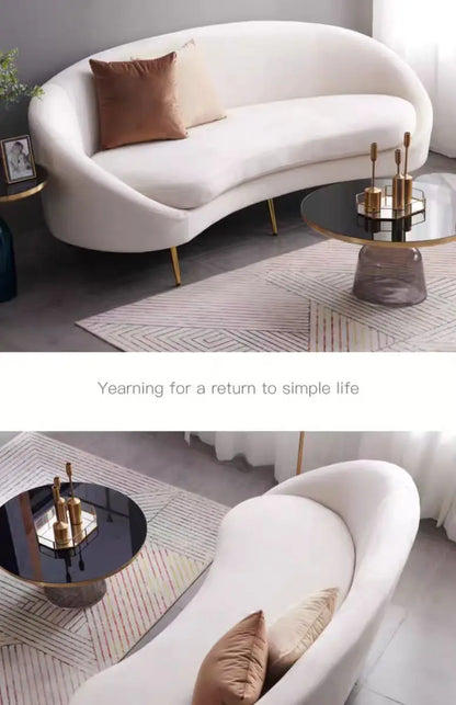 Lazy Luxury Living Room Sofas Modern Designer Curved Nordic Sofas Loveseat Tatami Recliner Mobili Per La Casa Decoration