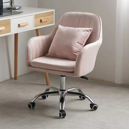 2026 Removable colorful silla de oficina de mujer rosa pink swivel office seating chair