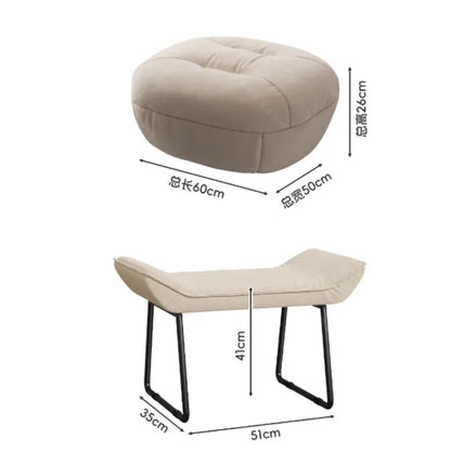 Lazy Sofa Rotating Egg Chair Rocking Recliner for Balcony Home Leisure