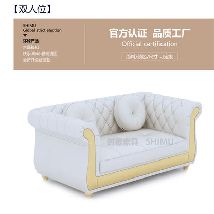 Stylish Modern Luxury Reclining Sofa Perfect Corner Couch Chic Living Room Relaxation Elegance Deserve Canape Salon Decoration