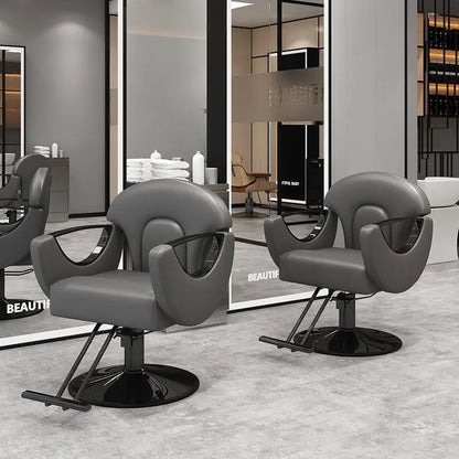 Elegant Beauty Barber Chairs Premium Nordic Style Minimalist Salon Chairs Aesthetic Italian Silla Para Lashista Salon Furniture