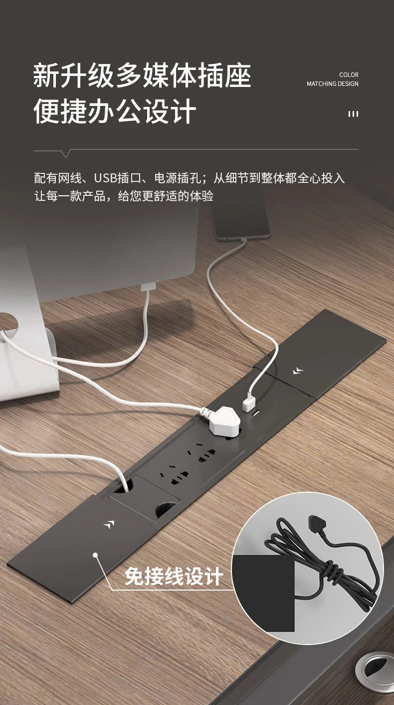 Adjustable Gaming Office Desk Organizers Storage Multifunctional Office Desk Lshaped Folding Escrivaninha Commercial Furniture