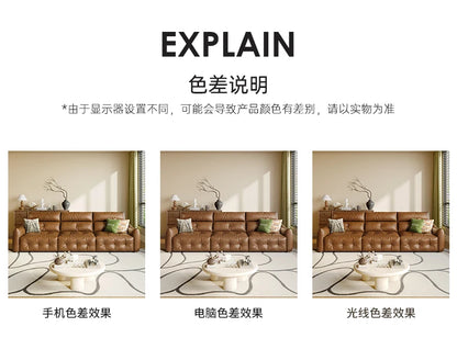 French Scalable Electric Sofa Bed Modern Designer Creativity Puff Sofa Comfort Lounge Living Room Furniture Canape Salon FYES