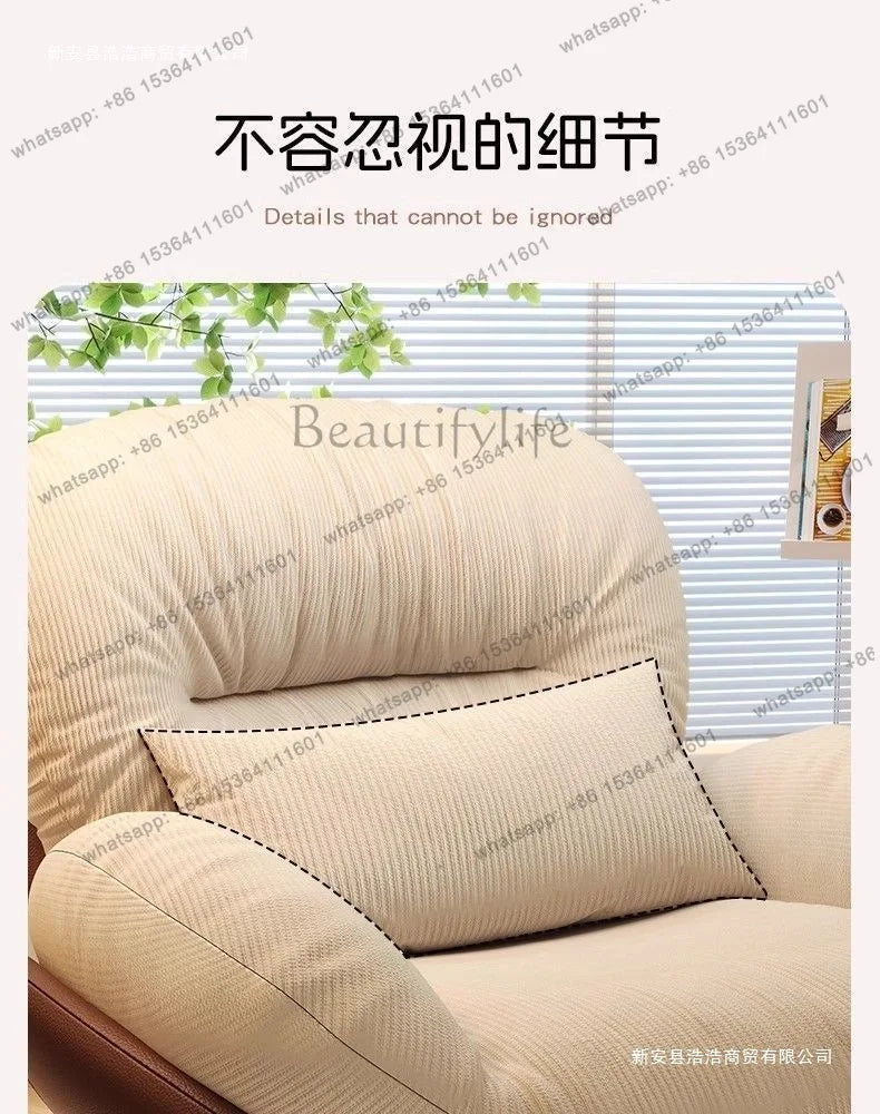 Lazy Sofa Rotating Eggshell Chair Rocking Chair Recliner Balcony Household Sleepable Leisure Single Sofa Nest Chair Schlafsofa