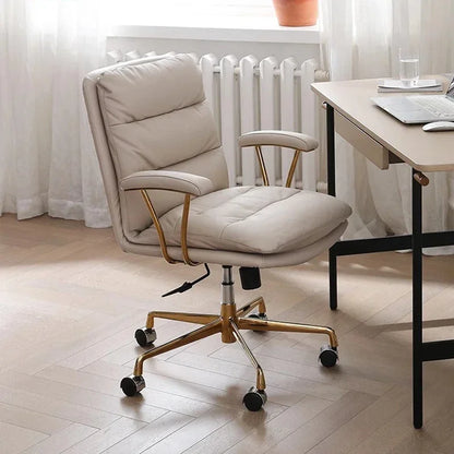 Comfort Sedentary Office Chair Meeting Luxurious Simplicity Bedroom Office Chair Lounge Vanity Home Furniture Escritorio FYOC