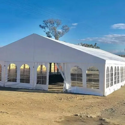 500 People Outdoor Tent Aluminum Frame Heavy Duty Commercial Large Luxury White Marquee Wedding Party Structure Tents for Event