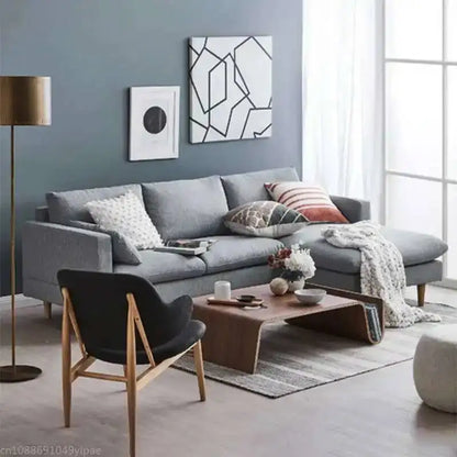 Style Apartment Room Creative Solid Minimalist Log Modern Japanese Ash Wood Coffee Living Table Small Home Tatami Furniture Top