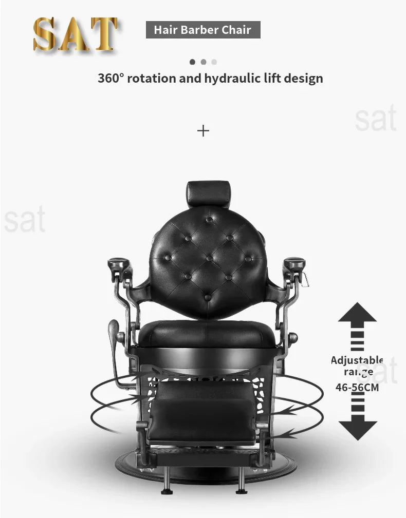 ABC Beauty Salon Furniture vintage barber chair hairdressing hydraulic recliner Hair Barber Chair