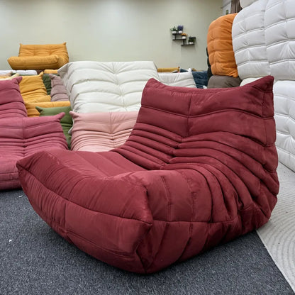 Lazy sofa sofa light luxury simple chair suede freehand space recliner