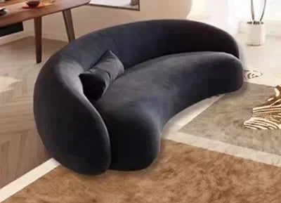 Luxury Living Room Sofas Minimalist Curved Nordic Luxury Lazy Sofa Aesthetic Double Sillas Para Sala De Estar Home Furniture