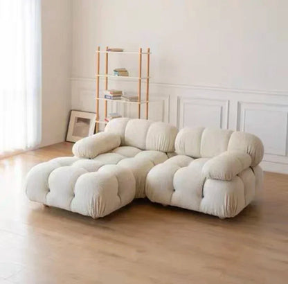 Sofa Combinations with Flexible Fabric Modules Furniture-Inspired Living Room Sofa Minimalist Style Comfortable