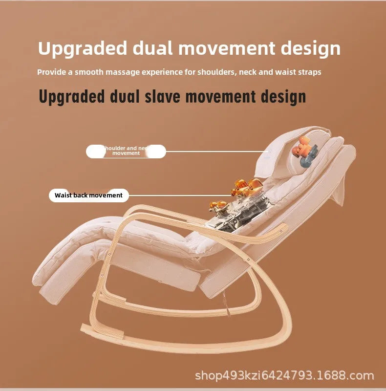 Soft chair household small multi-functional office recliner massage rocking  intelligent  sofa Pedicure  armchair  sillas