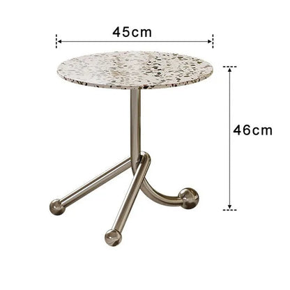 Single chair medieval stainless steel special-shaped convex living room reception leisure single sofa