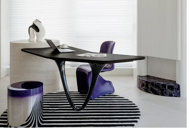 LXY simple household modern small apartment FRP electroplating armrest dining chair household leisure chair