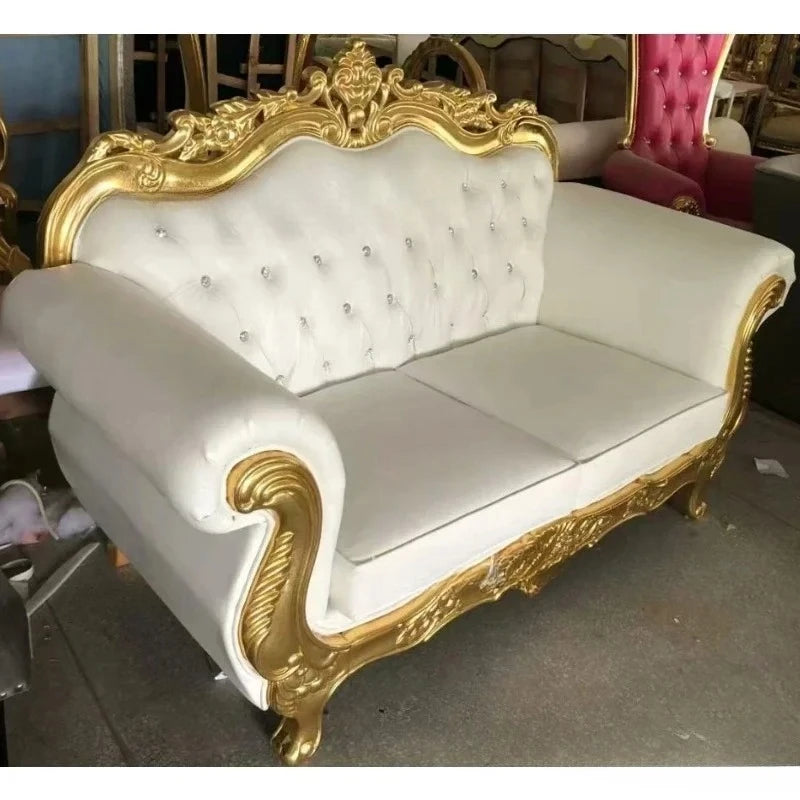 European Hotel Sofa, Wedding Double Sofa, Beauty Club Cafe Leisure Sofa.