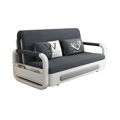 Technology cloth sofa bed dual purpose, multi functional foldable, small apartment in the living room, double fabric art