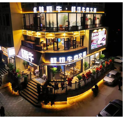 Commercial Booth Sofa Set Solid Wood Leather, Table Chair Combination for Milk Tea Coffee Hot Pot Restaurant Card Seat