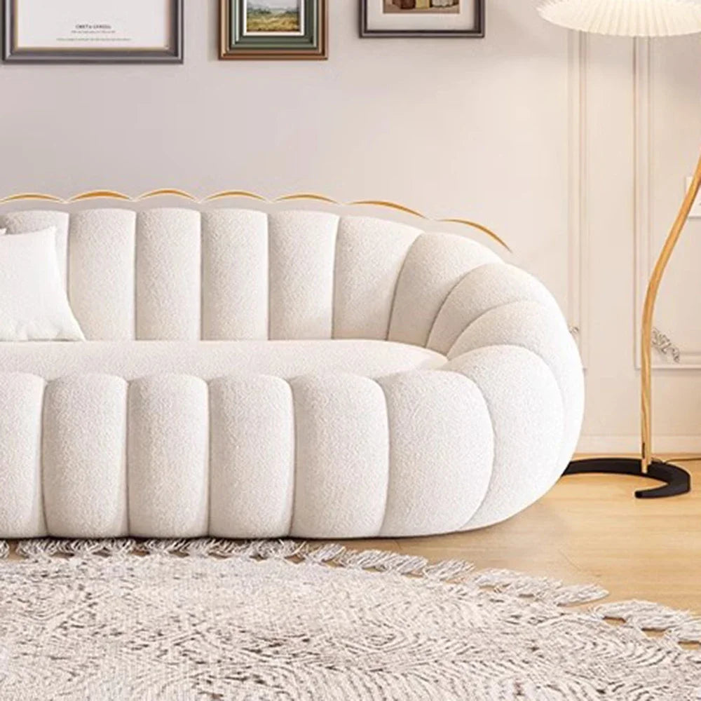 Cloud Sofa Plush Pumpkin Sofa Combination Soft And Comfortable Modern Living Room Sofa Suite Apartment Home Decoration Furniture