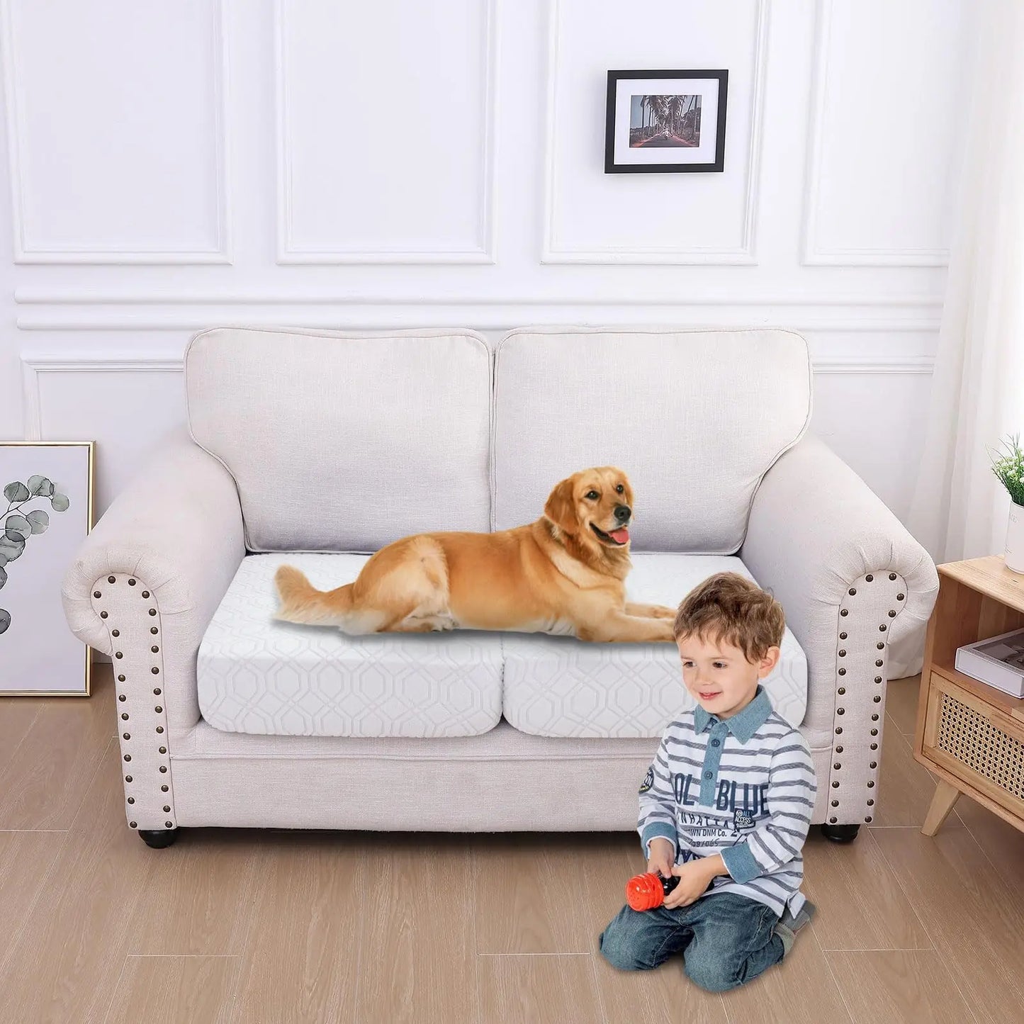 Hapihappy Individual Couch Cushion Covers Universal Magic Sofa Covers Washable Stretch Cushion Covers Interior Sofa Seat Covers