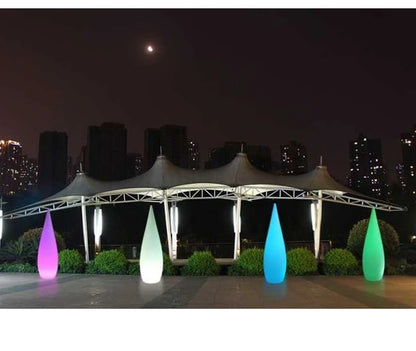 Modern RGB Light Emitting Diode Water Droplet Light Multicolor Outdoor Waterproof Luminous Pool Floor Light