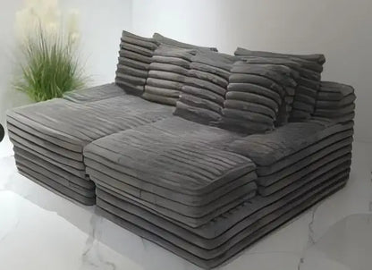 Living Room Nordic Compressed Sofa Minimalist Recliner Apartment Cinema Compressed Sofa Design Elegant Bank Home Furnitures