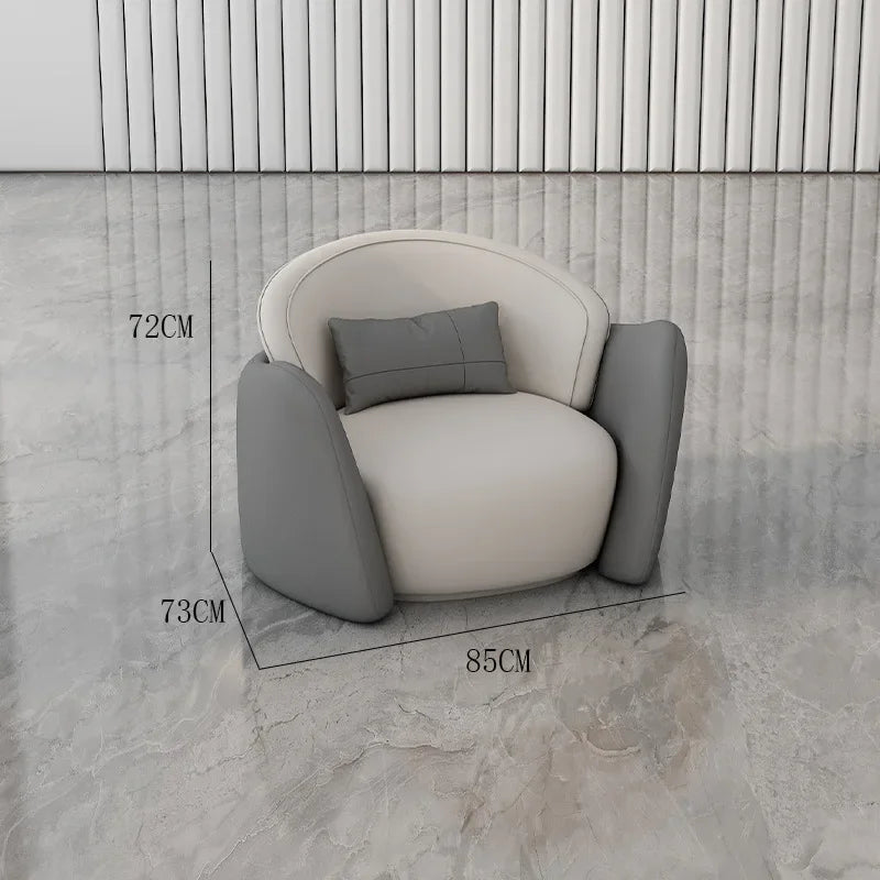 Hotel office negotiation sofa table and chair leisure reception sofa chair