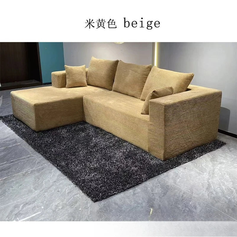 Compression sofa sponge chaise longue module vacuum sofa