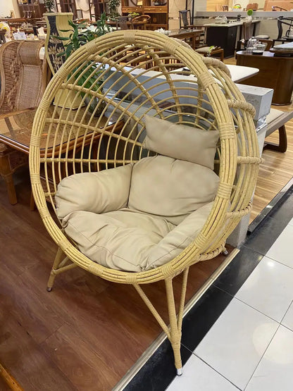 Interior and exterior swings for household balcony hammock outdoor imitation rattan chair round cradle chair hanging chair