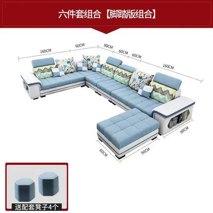 Velvet Nordic Style Sofas Foam Sponge Organizer Modern Adults Living Room Sofa Canape Chaise Divani Soggiorno Home Furniture