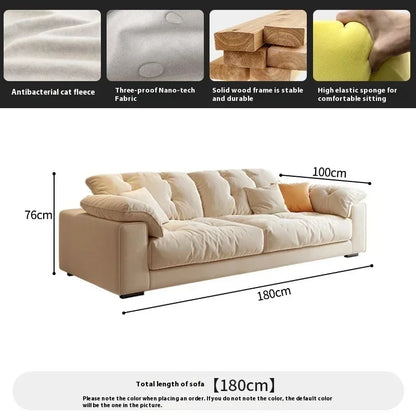 Living Room Set Sofas Office Frameless Armchairs Girls Home The Sets Convertible Frameless Single Couch Modern Air Furniture