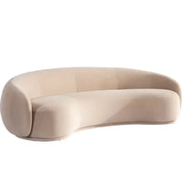 Round Teddy Sofa Lounge Nut Circle Curved Couch White Modern Sofas Chaise Lounge Nordic Style Canape  Living Room Furniture