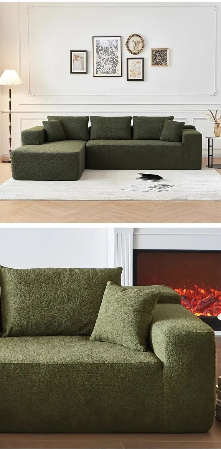 Vacuum Compression Roll Sofa Compression Sofa Full Sponge No Skeleton Small Apartment Sofa