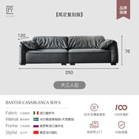 Luxury Italian Nordic Sofa – Minimalist Large Modern Lounge Chaise
