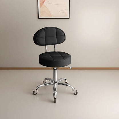 Professional Beauty Salon Chairs Backrest Barber Pedicure Chair Lifting Manicure Hairdresser Hair Salons Wheel Stool Furniture