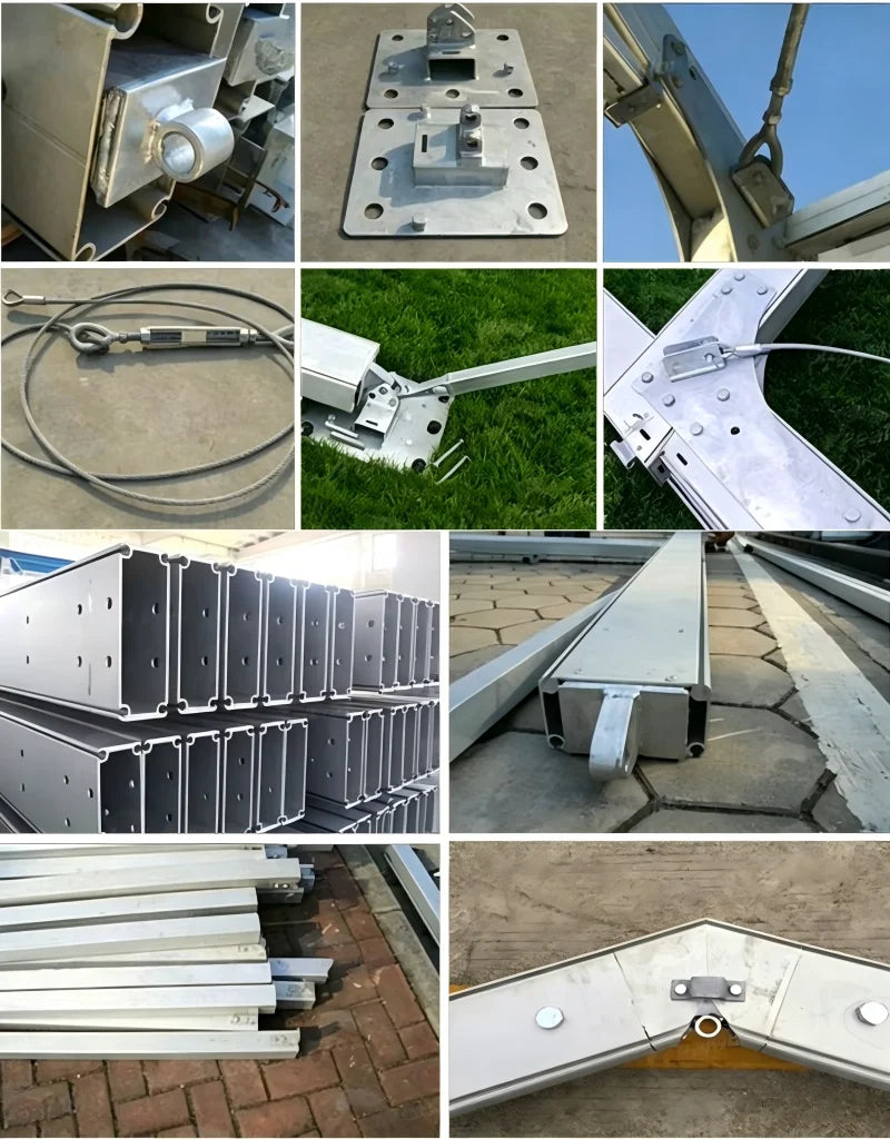 Premium Aluminum Alloy Outdoor Marquee Tent Waterproof Side Walls For Hotel Resort Wedding Banquet Business Event Canopy Shelter