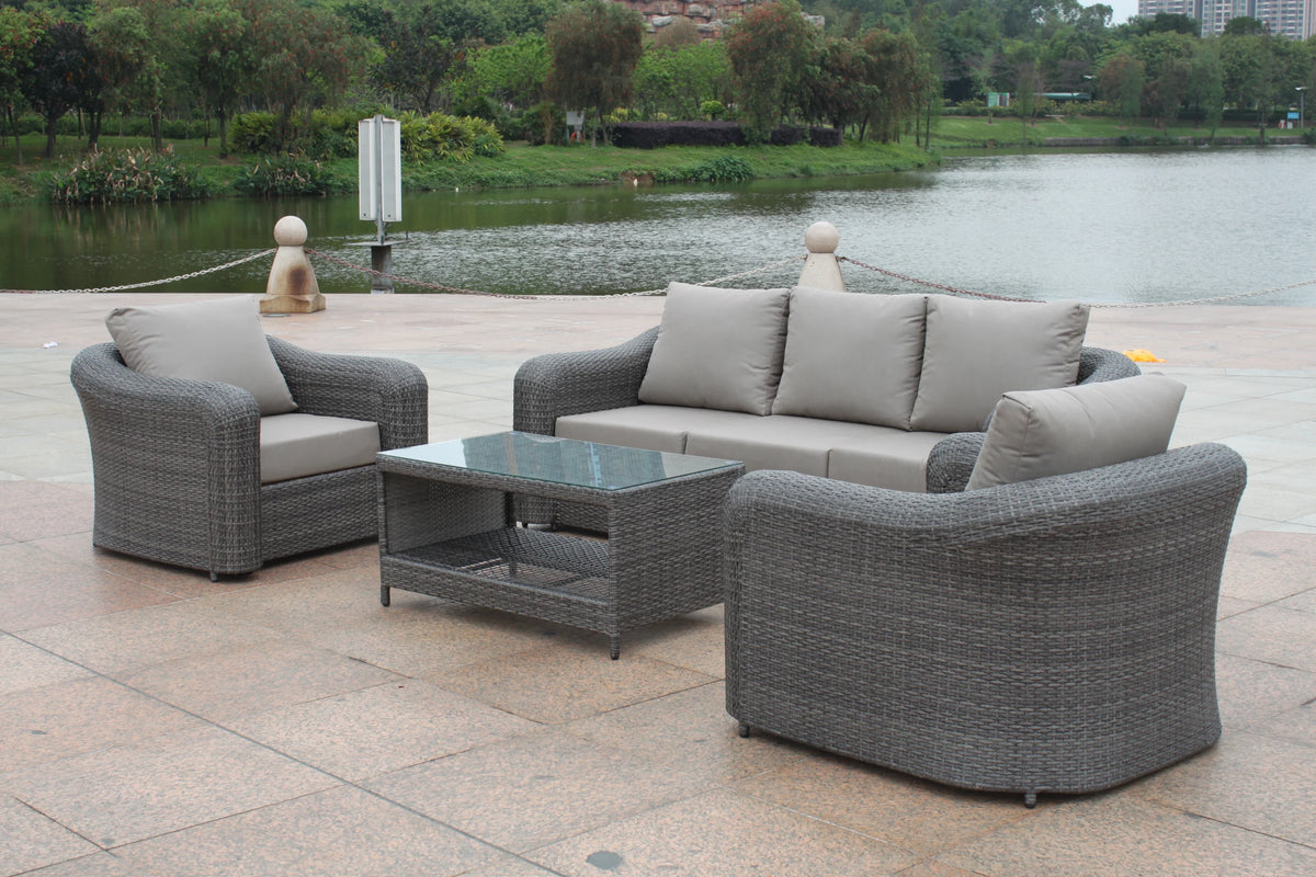 #For Modern Classical Models Rattan Furniture Sofa Set Outdoor Wicker Sectional Patio and Living Room for Hotels and Gardens