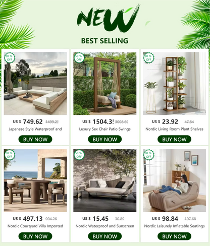 Italian Style Courtyard Villa Solid Wood Garden Sofas Rattan Weaving Modern Garden Sofa Simplicity Outdoor Furniture Divano FYOS
