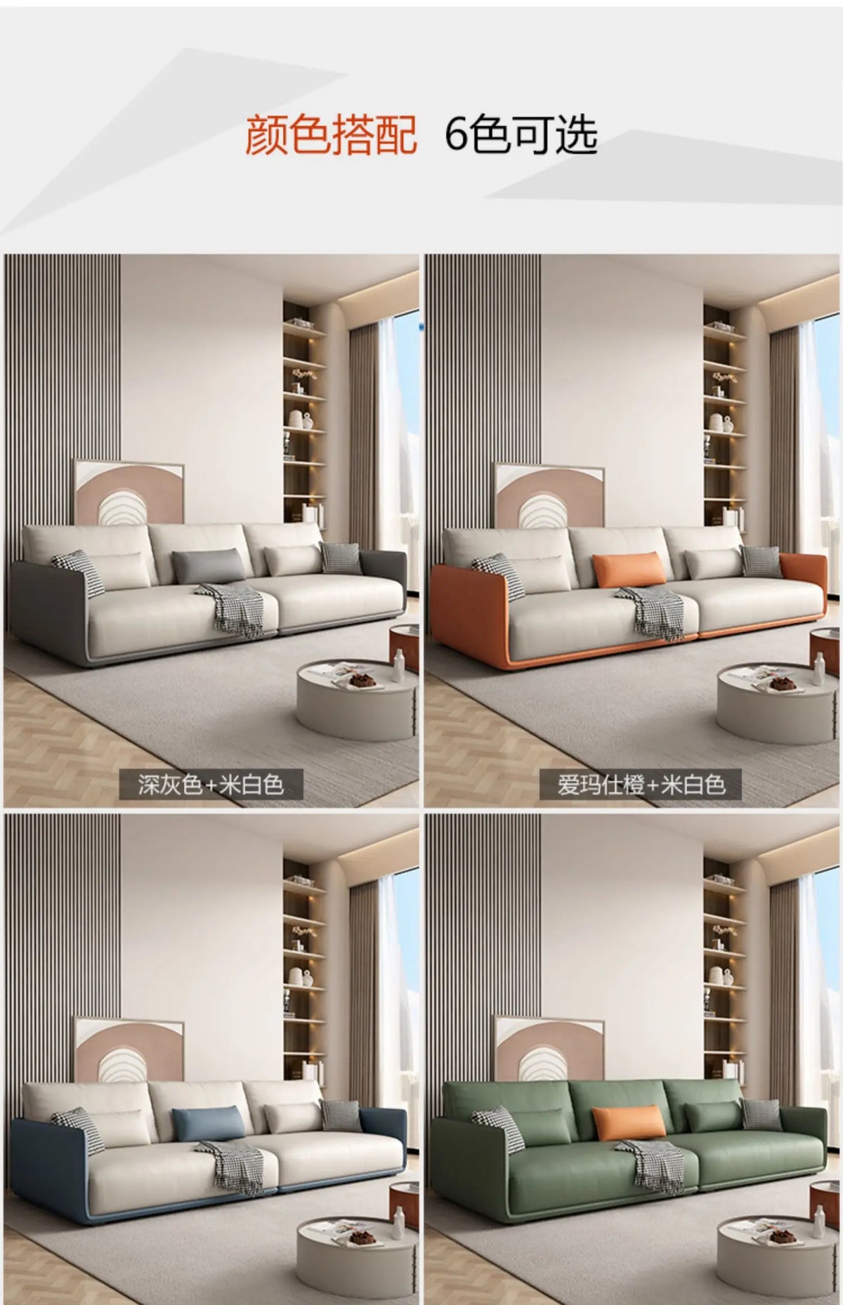 Designer Simple Soft Couches Living Room Comfortable Wood Luxury Modern Sofa Puffs Nordic Home Couch Wohnzimmer Home Furniture