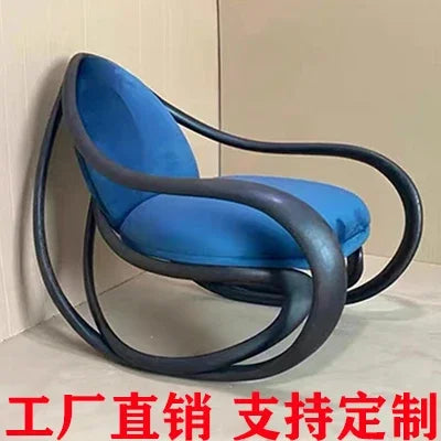 Nordic Girl Lazy Modern Throne Reading Cute Relax Living Room Chairs  Home Design