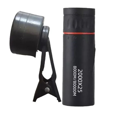High Magnification HD Monocular Telescope Waterproof Mini Telescope Portable Military Zoom  Scope for Travel Hunting