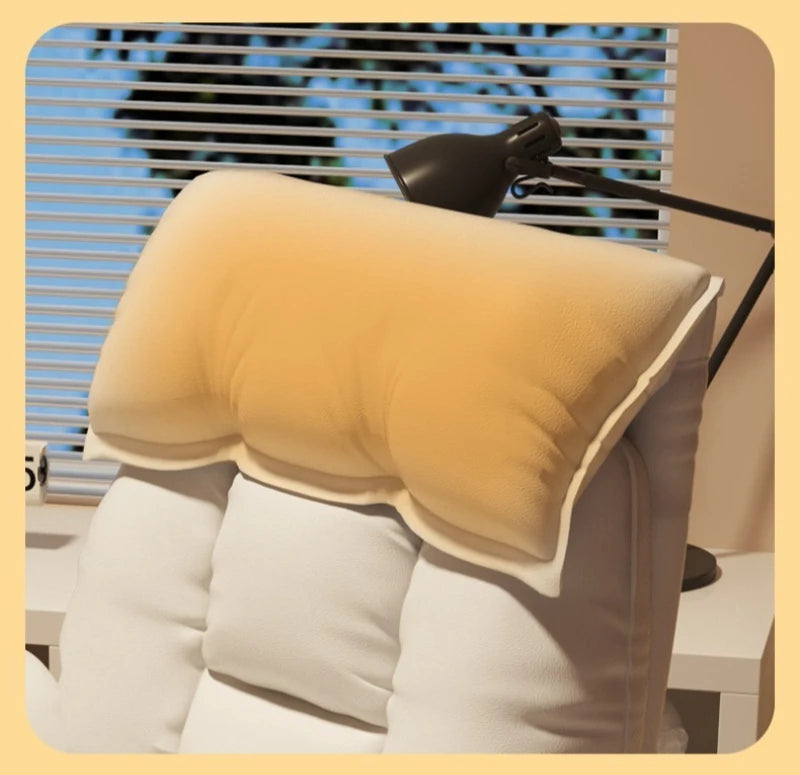 Computer Chair Office Backrest Lazy Sofa Chair Bedroom Reclining Seat Adjustable E-sports Chair Office Furniture with Footstool