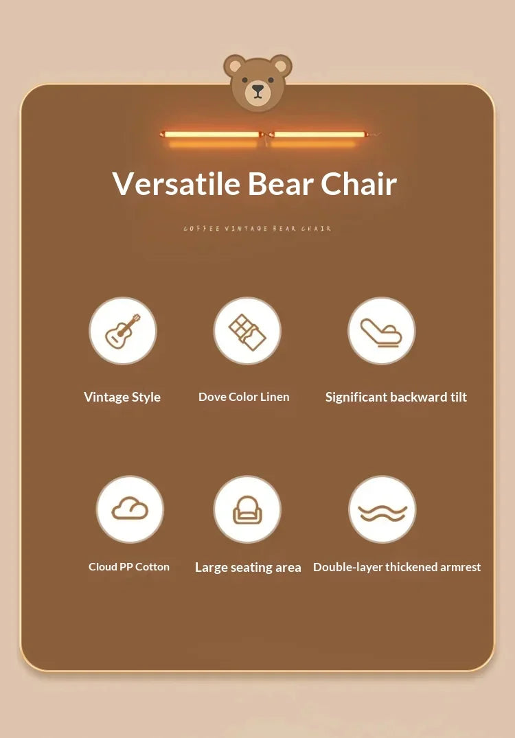 Comfortable Long-term Sofa Chair Gaming Chair Bedroom Desk Chair Ergonomic Chair Furniture Sillas Gamer Adjustable Backrest