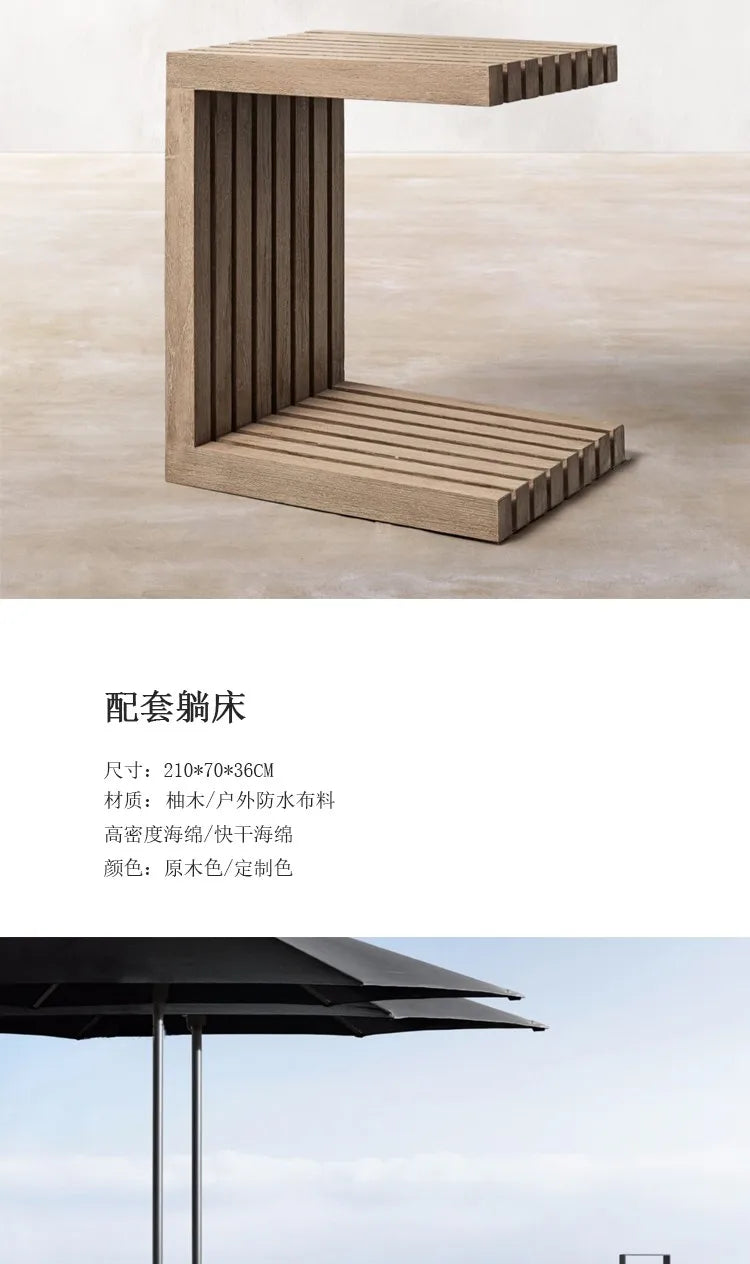 Modern Sun-proof Garden Sets Soild Wood Part Tiny Houses Sectional Garden Sets Nordic Outside Salon De Jardin Garden Furniture