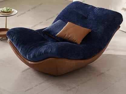 Italian light luxury lazy sofa chair Nordic modern simple style home design leisure chair