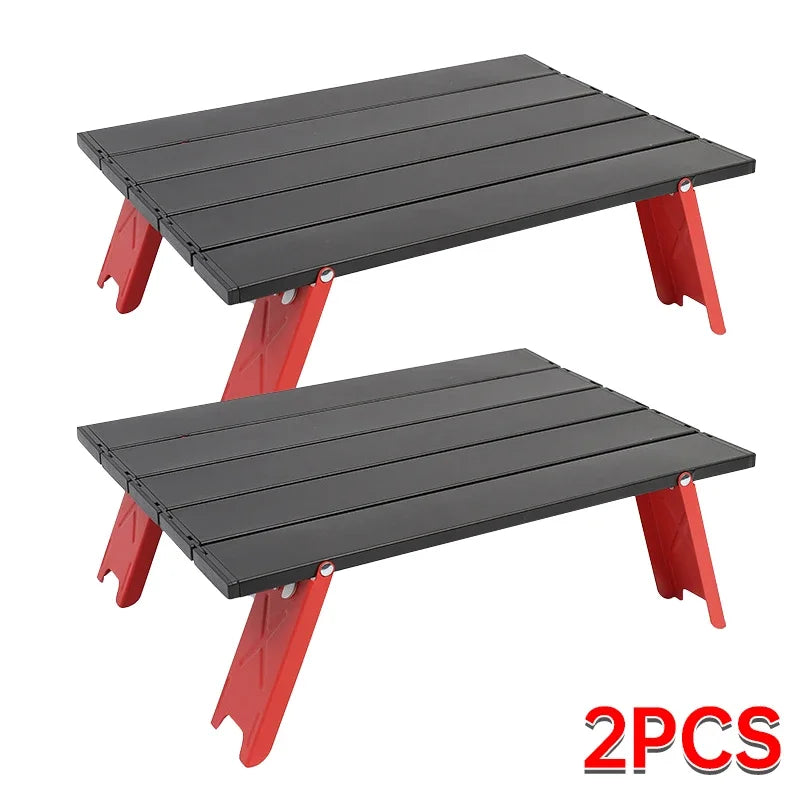 Portable Outdoor Beach Table Ultralight Foldable Camping Table Mini Aluminum Table Garden Party Trip Hiking Table